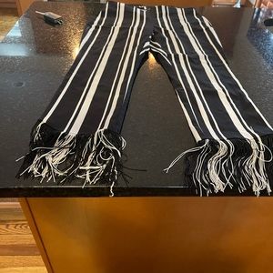 0petite inc international fringe bottom pants